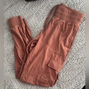 Balance Athletica rust colored cargo Jogger Pants